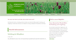 Desktop Screenshot of botanischerverein.de